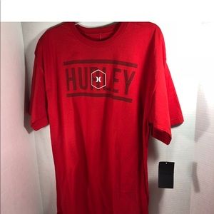 Hurley premium short sleeve tee shirt sz large